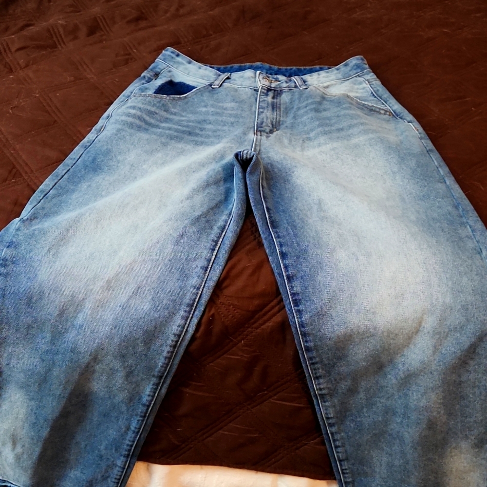 Shein XS oversized baggy jeans